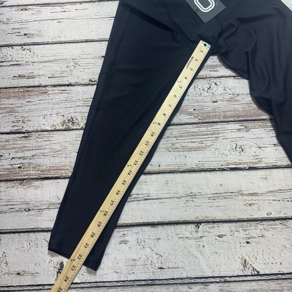 Overtime Boys Youth XL Valid Compression 3/4 Tights Black NWT